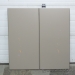 Beige Enclosed Egan White Board w Tack Surfaces